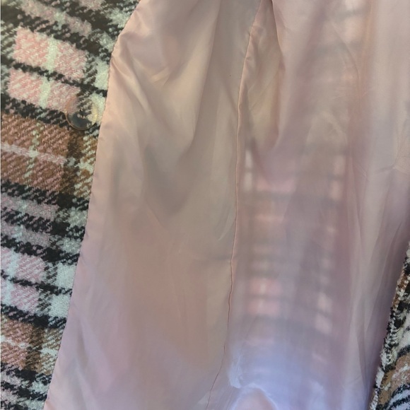 Anthropologie Bernardo Plaid Double Breasted Coat - Picture 4 of 12